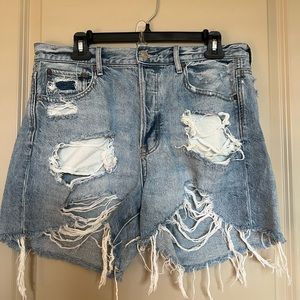 American eagle denim shorts